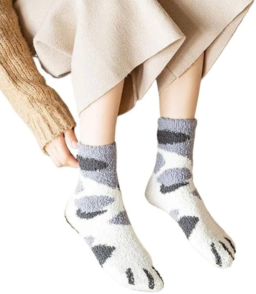 Cat Winter Socks