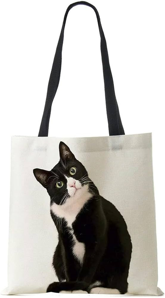 Cat canvas bags
