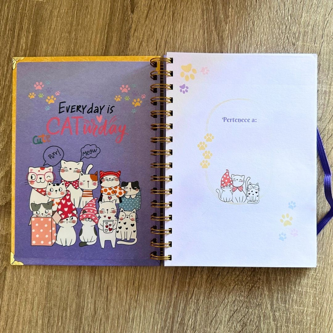 Libreta Universo Gatuno😸