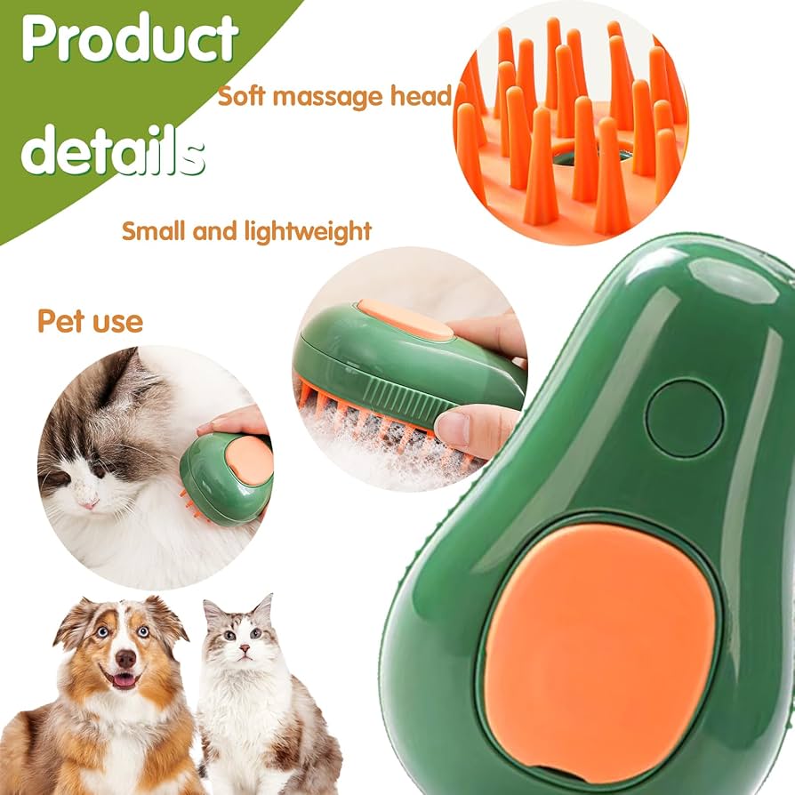 Cepillo limpieza gato