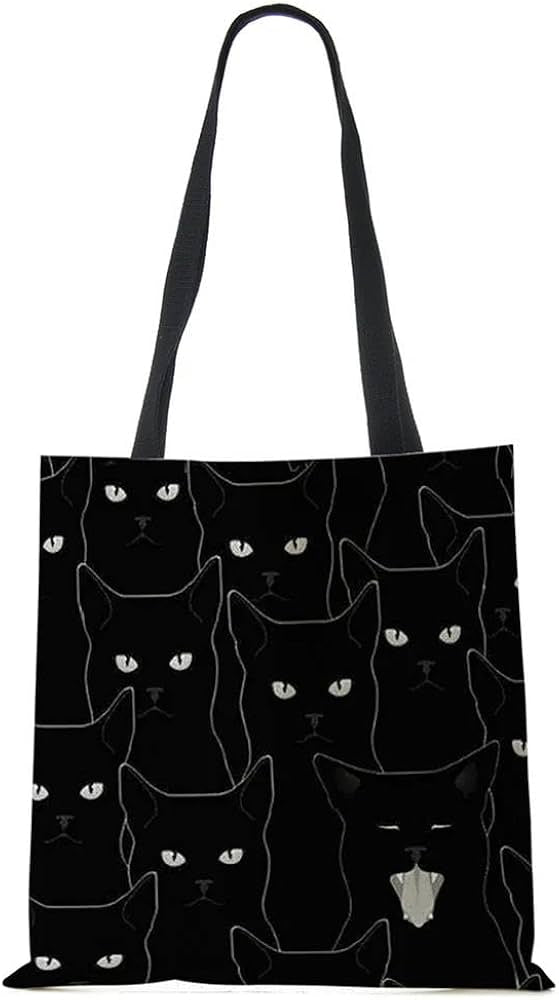 Cat canvas bags