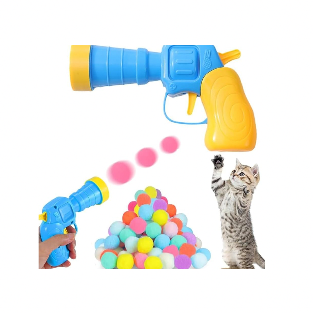 Pistola lanzadora de bolas +20 u.