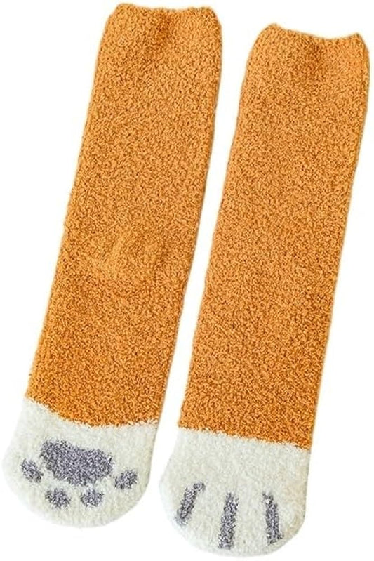 Katzen-Wintersocken