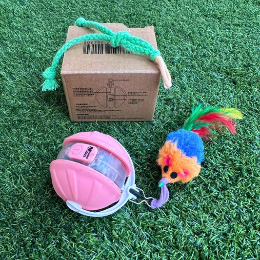 Pelota interactiva con ratón